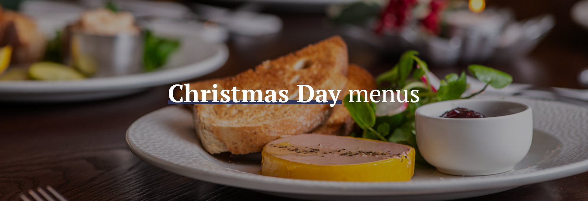 Christmas Day Menu at The Plough on the Moor