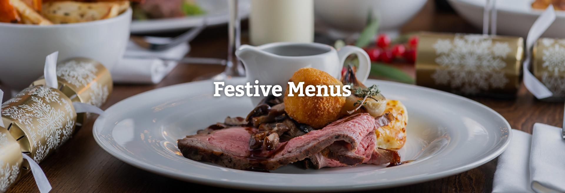 Festive Christmas Menu at The Plough on the Moor 